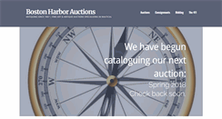 Desktop Screenshot of bostonharborauctions.com